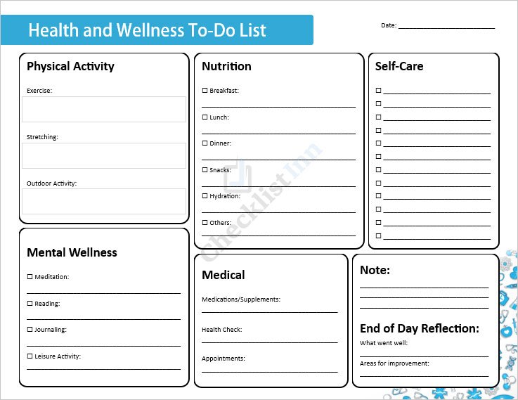Health-and-Wellness-To-Do-List