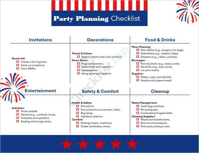party-planning-4th-of-july-checklist-template