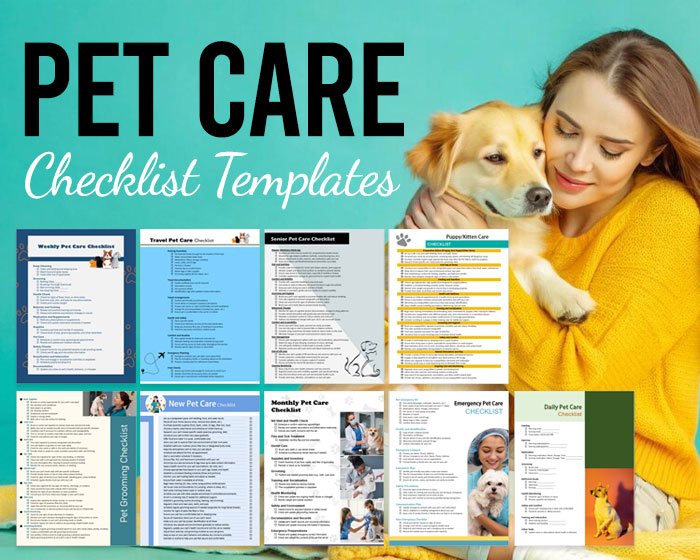 pet-care-checklist-templates